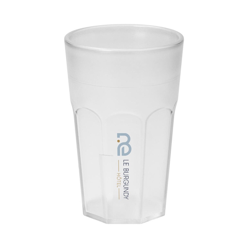 Verre à Cocktail en Plastique Élégant avec Marquages de Volume - Lavaur