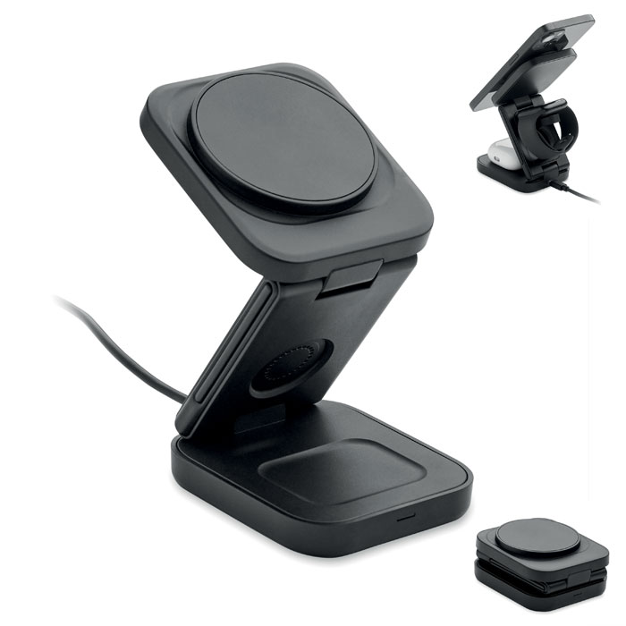 Station de charge 3 en 1 pliable