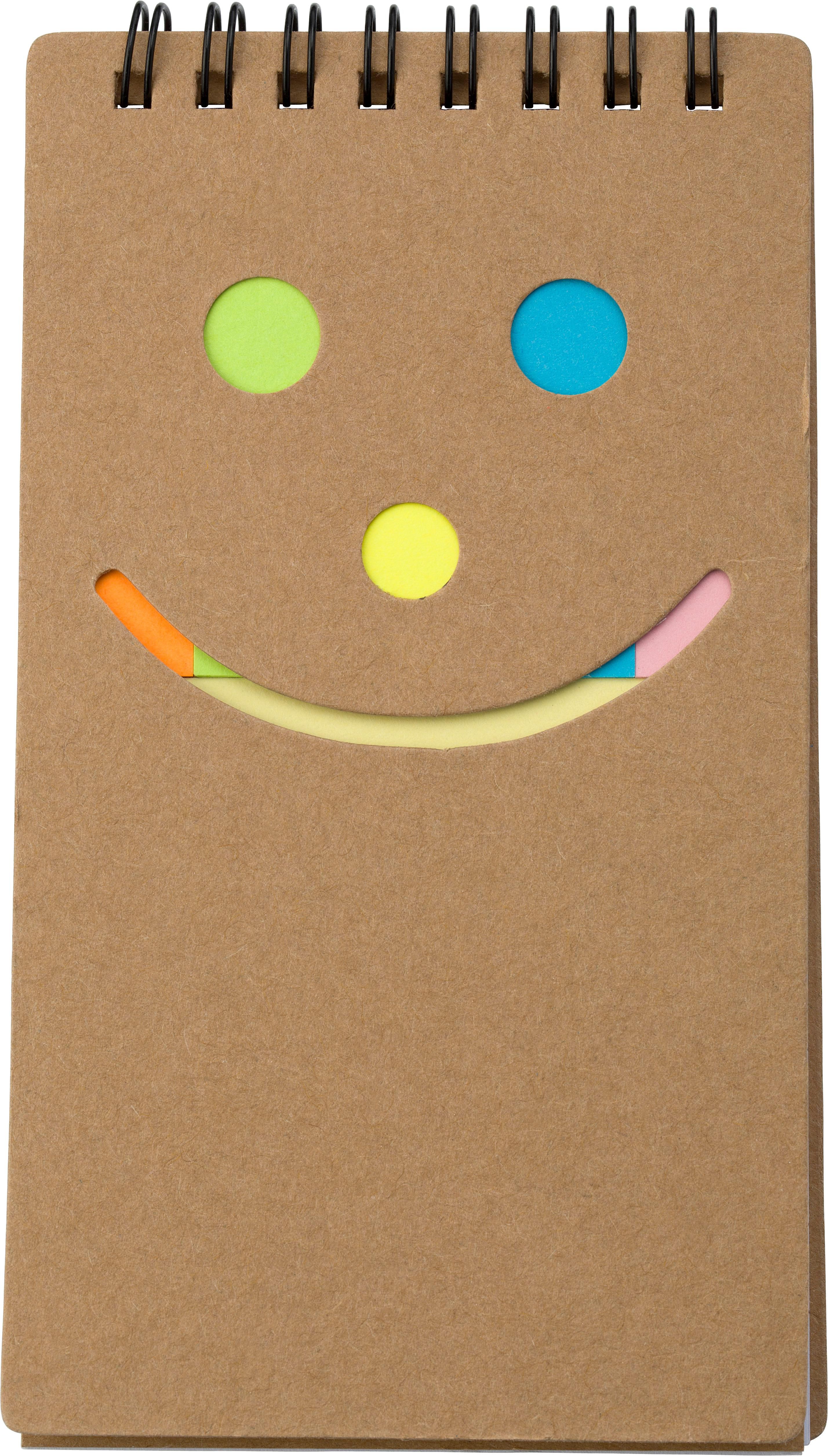 Carnet de notes adhésives en carton - Willencourt