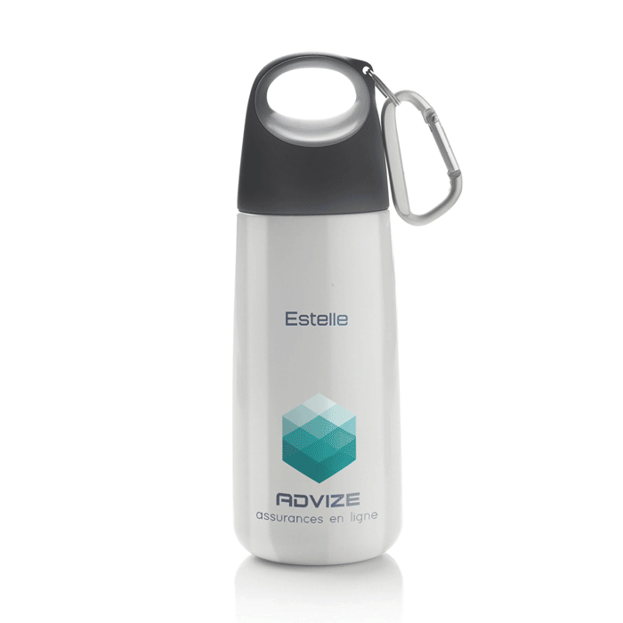 Gourde personnalisée prénom inox isotherme 350 ml - Vanina