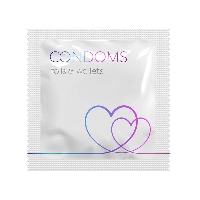 Préservatif personnalisé avec emballage plastifié - PR01