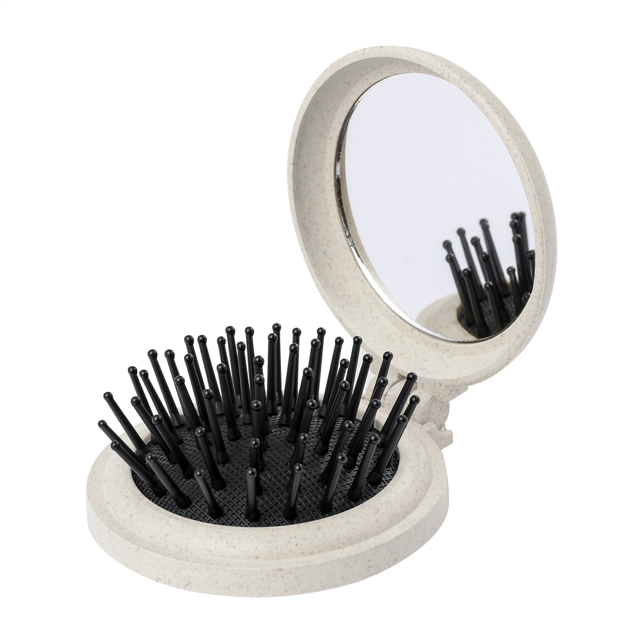Brosse Écologique Miroir - Bergerac imprimé avec logo