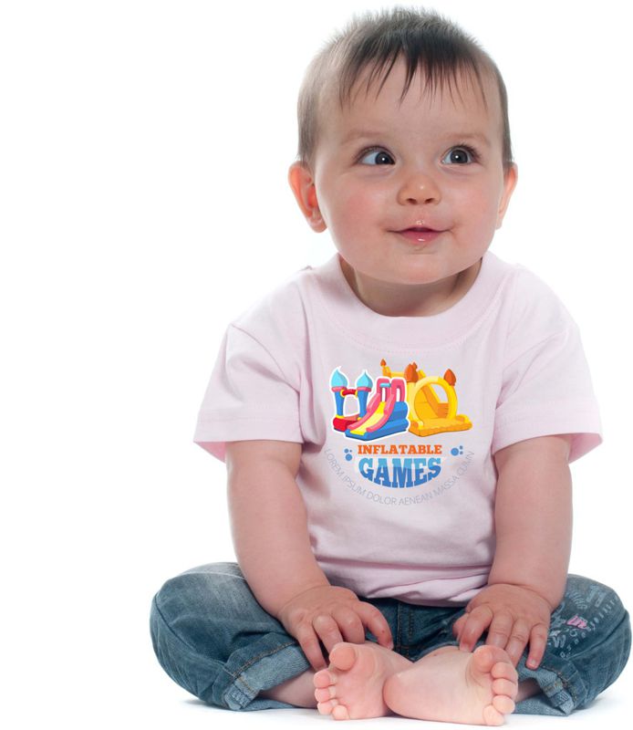 T Shirt Bebe Personnalise Col Rond Mixte 160 G M Nino Zaprinta France