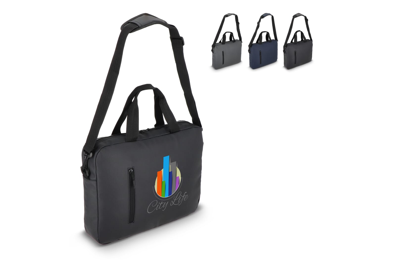 Sac Messenger pour Ordinateur Portable en PU - Épiais-lès-Louvres