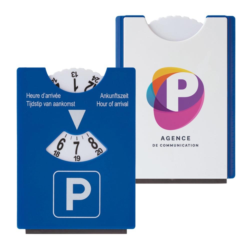 Disque stationnement raclette