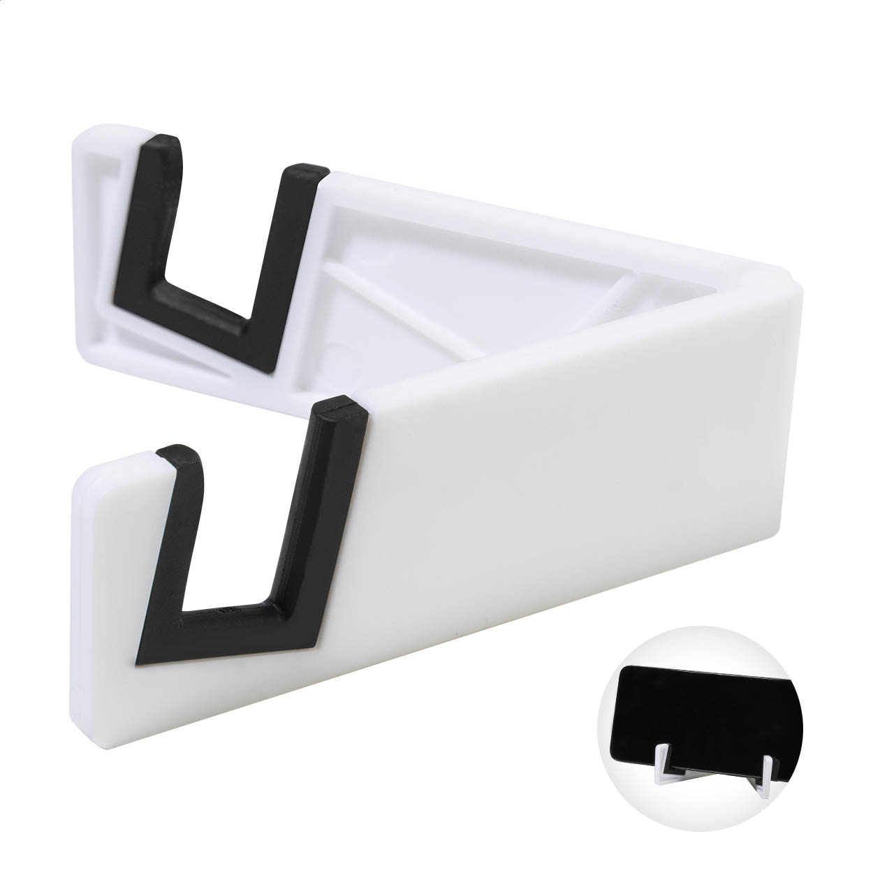 Support pliable Fonfol personnalisé pour téléphone et tablette en PS recyclé