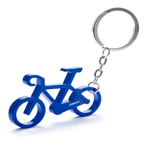 Porte clé personnalisé en forme de vélo - Saint-Etienne