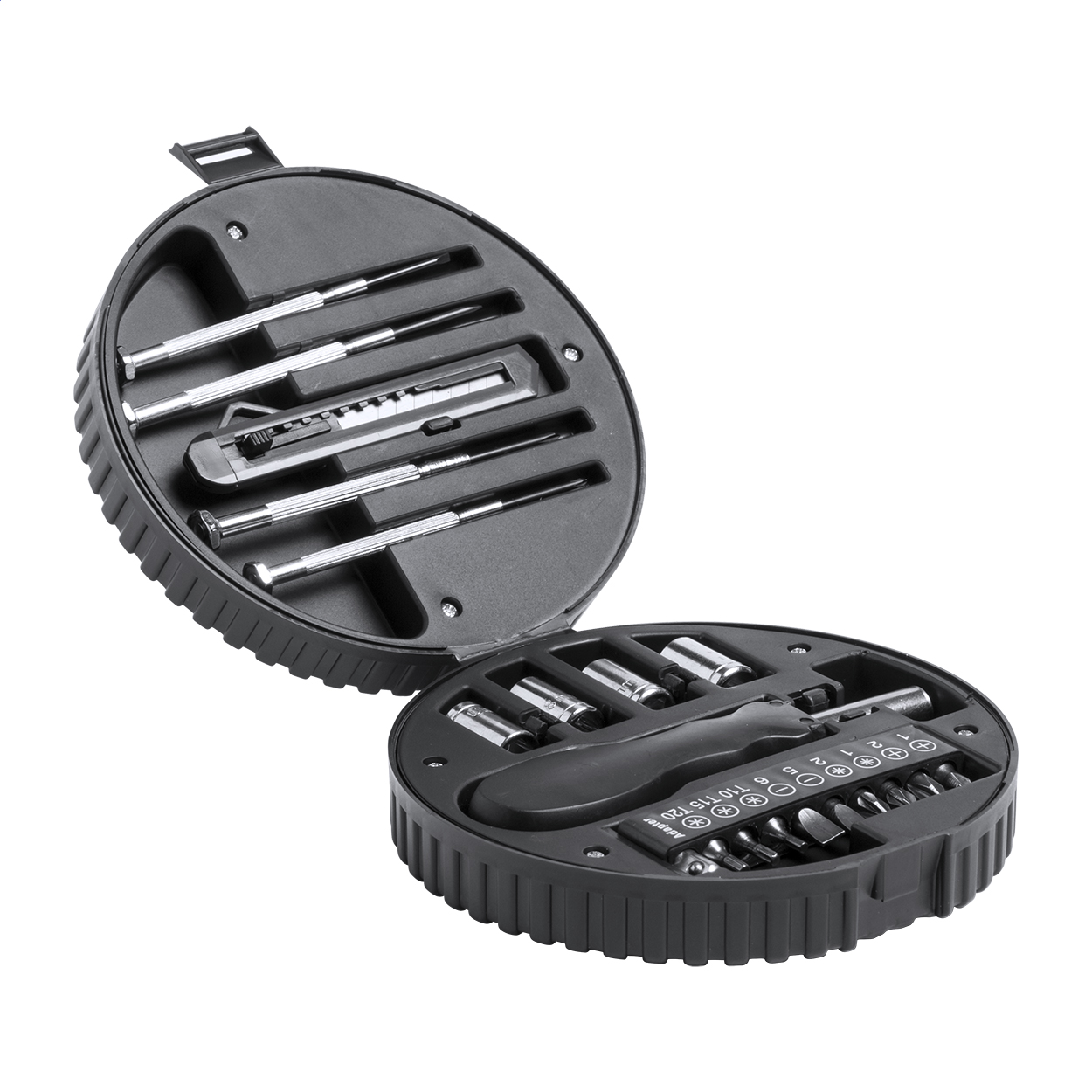 Kit d'outils Roue de Voiture - Mesbrecourt-Richecourt imprimé avec logo