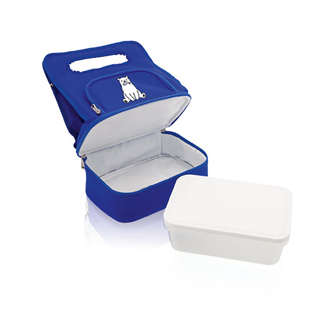 Sac isotherme personnalisé avec boîte à lunch - Francisca
