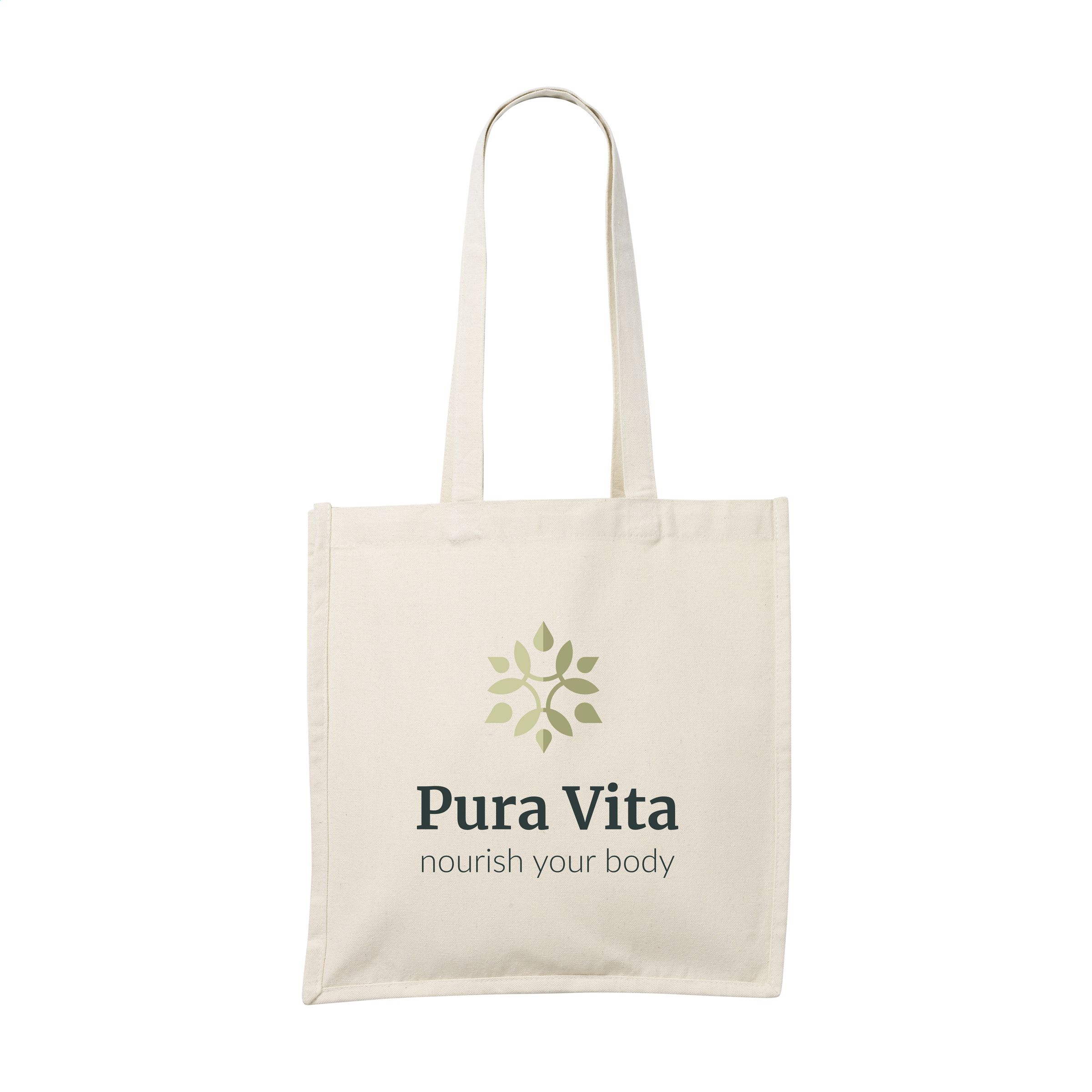Sac à provisions en toile durable - Caloire imprimé avec logo
