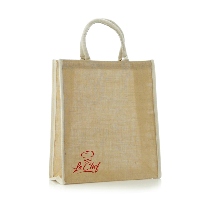 Tote bag en toile de jute personnalisable - Orléans
