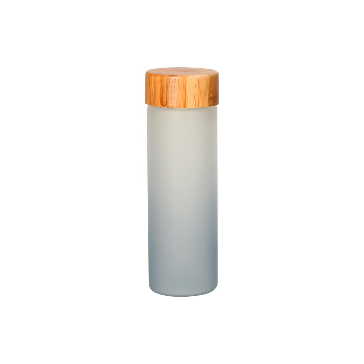 Bouteille en Verre de Bambou à Dégradé Mystique 550ml