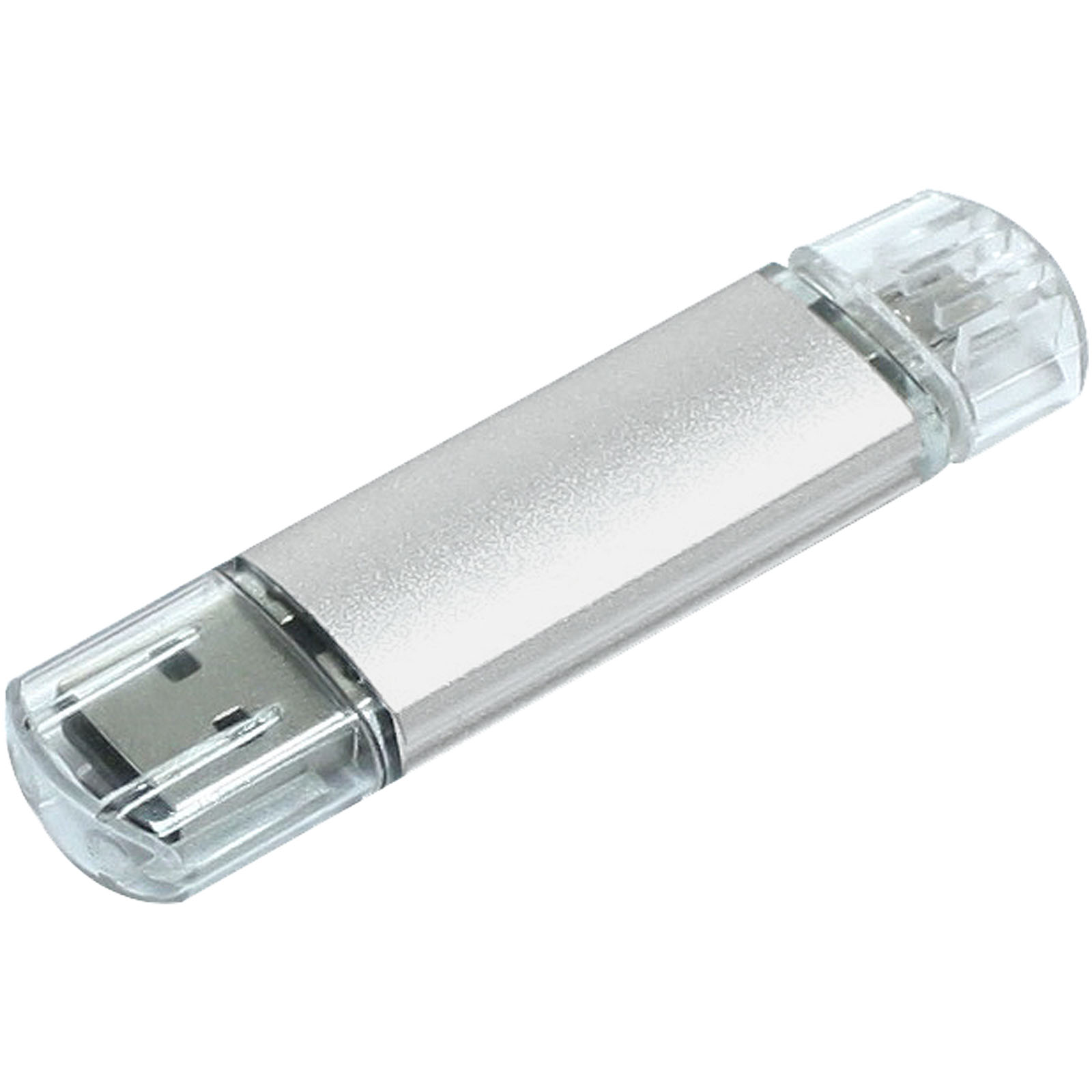 Clé USB OTG Micro USB en Aluminium - Saint-Martin-des-Champs - Zaprinta France