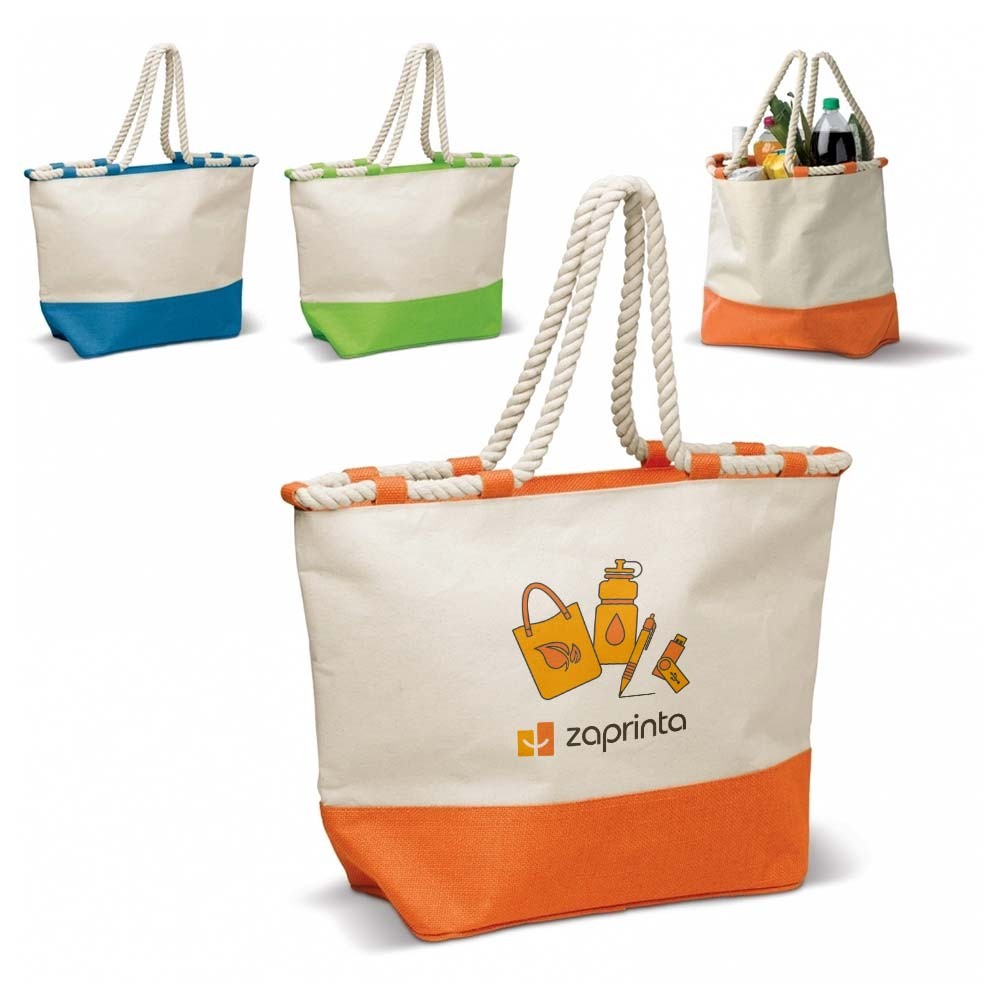 Sac de plage personnalisé en toile de coton 380g/m² - Zara