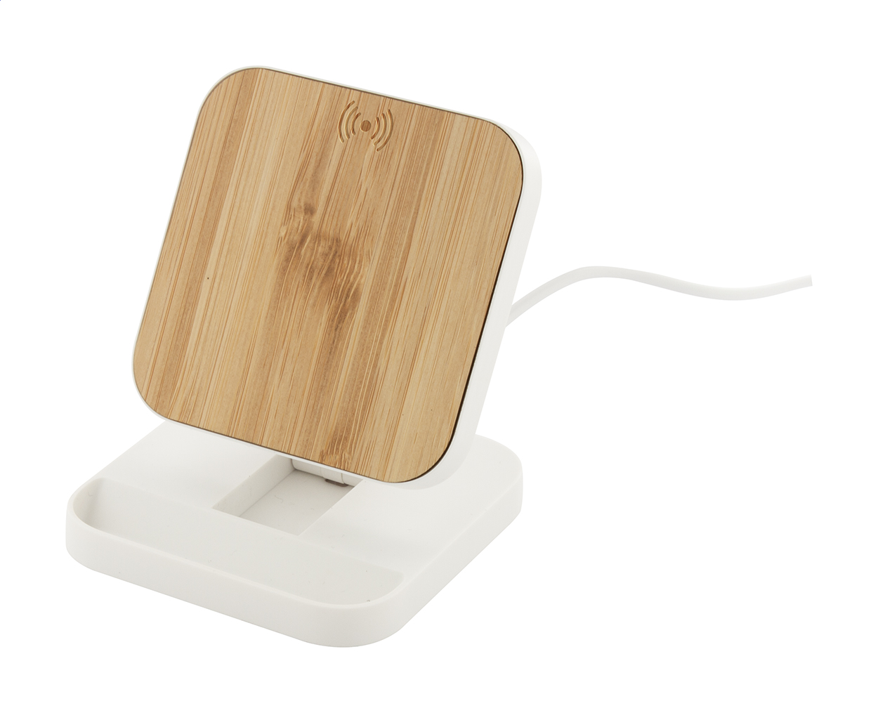 Chargeur sans fil en bambou - Thérondels