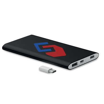 Batterie externe personnalisée 4000 mAh avec témoin lumineux - Scandicci