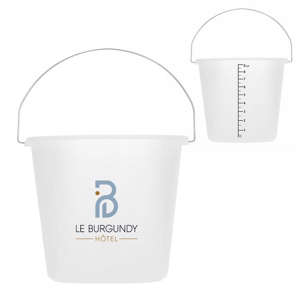 Seau Précis 10L - Saint-Romain-en-Viennois imprimé avec logo