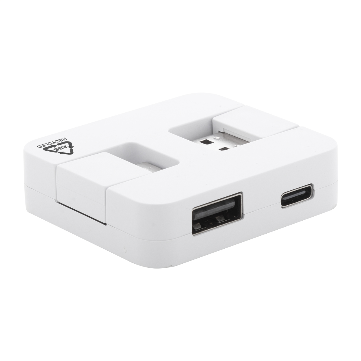 Concentrateur USB Recyclé Polyconnect - Ambrus