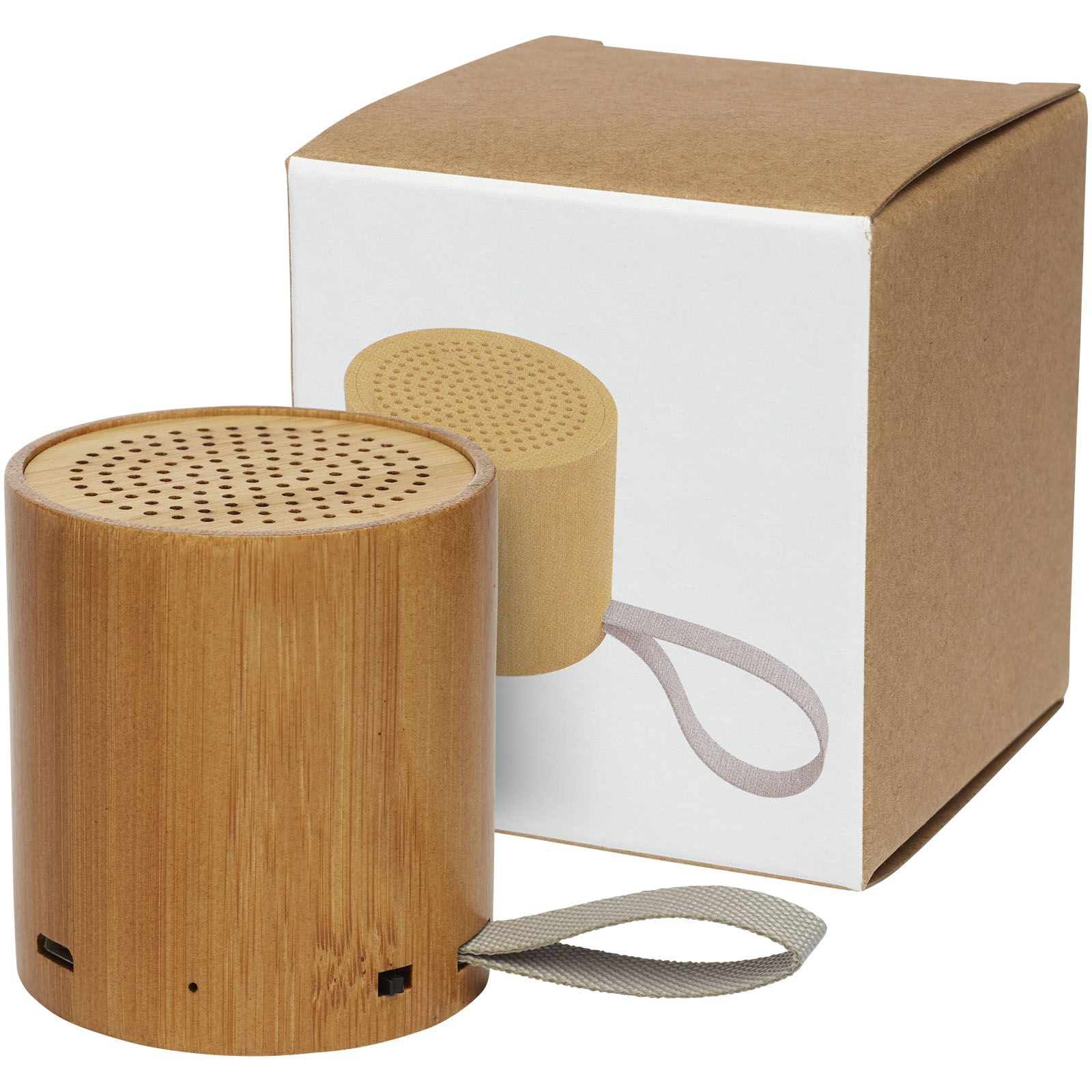 Haut-parleur Bluetooth® en bambou - Zaprinta France