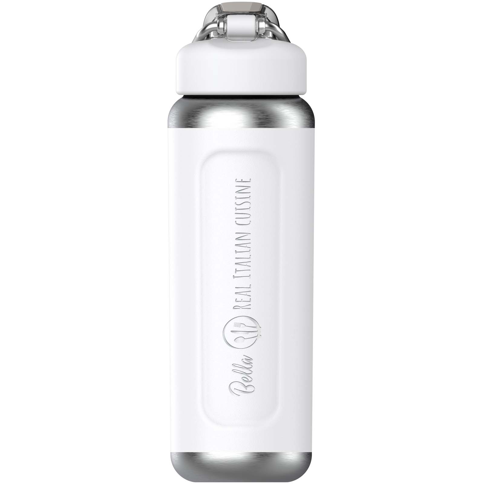 Bouteille d'Eau Isotherme Inox Recyclé Élégante - Ernée imprimé avec logo
