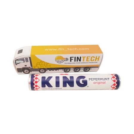 Boîtes de menthes KING personnalisées - | Zaprinta France Boîtes de menthes KING personnalisées - | Zaprinta France
