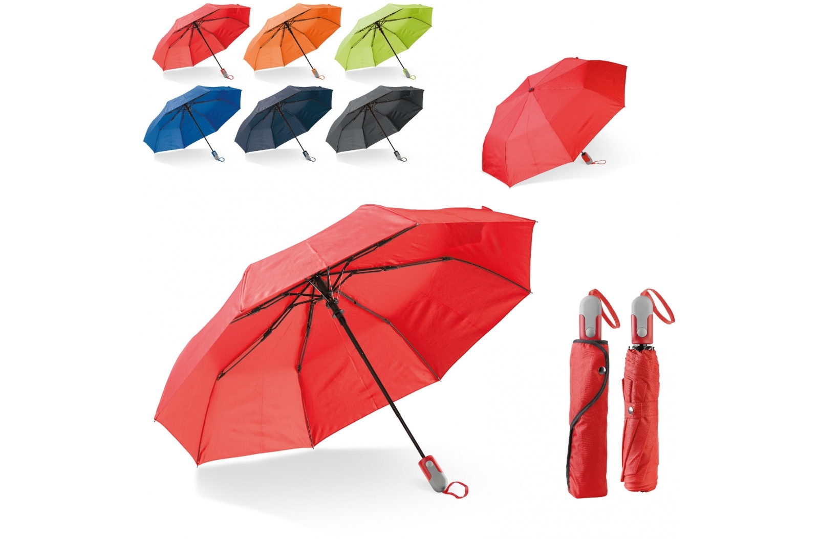 Parapluie pliable 22” à ouverture automatique - Zaprinta France