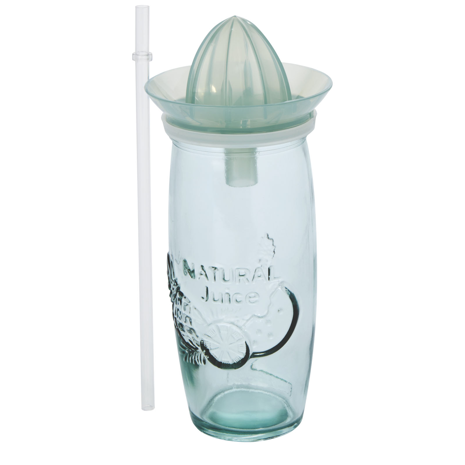 Verre à cocktail en verre recyclé avec presse-agrumes 550ml