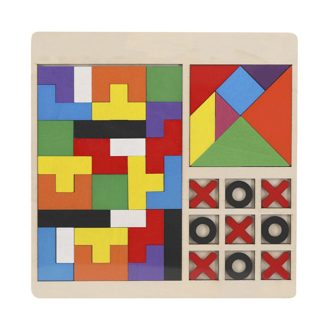 Ensemble de Puzzles Créatifs en Bois - Garde