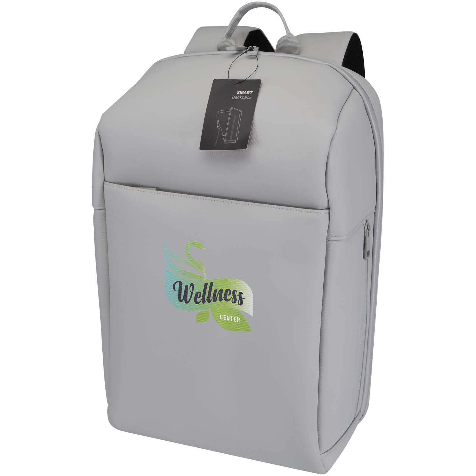 Sac à dos antivol SMART 15" personnalisé en matériaux recyclés GRS, 18 L