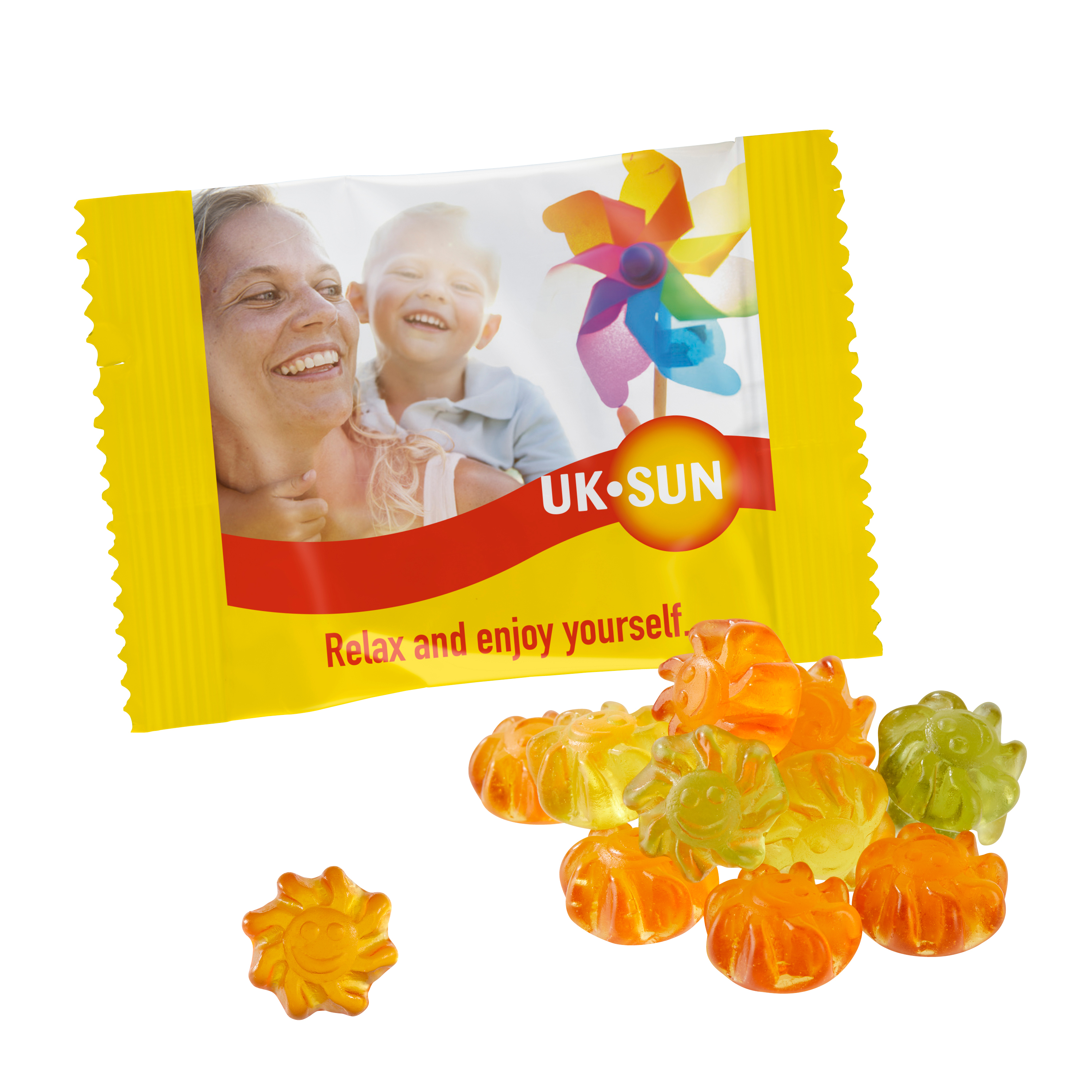 Bonbon Bien-Être Végétalien - Taussac imprimé avec logo