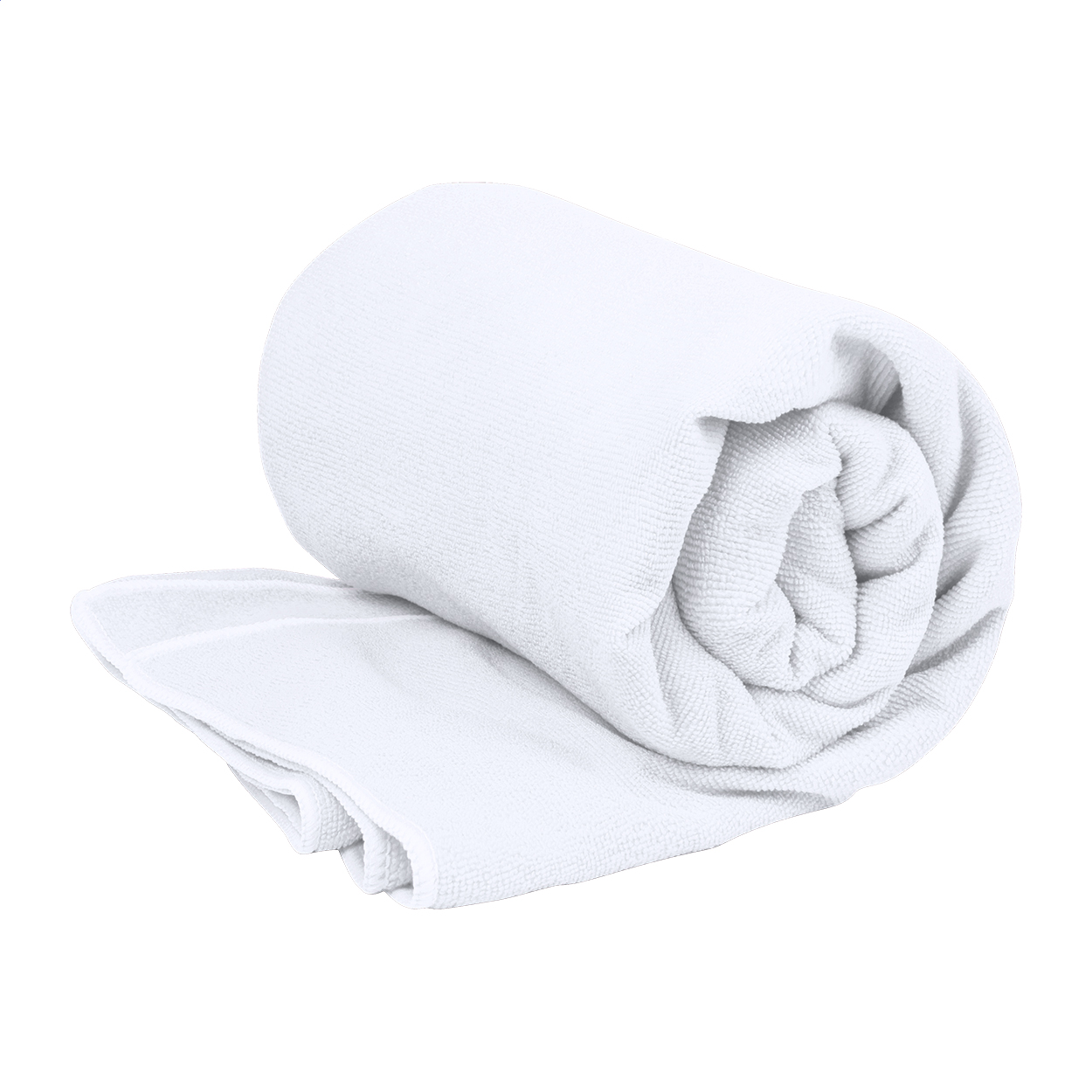 Grande serviette microfibre Gains personnalisée 310 g/m² avec logo imprimé avec logo