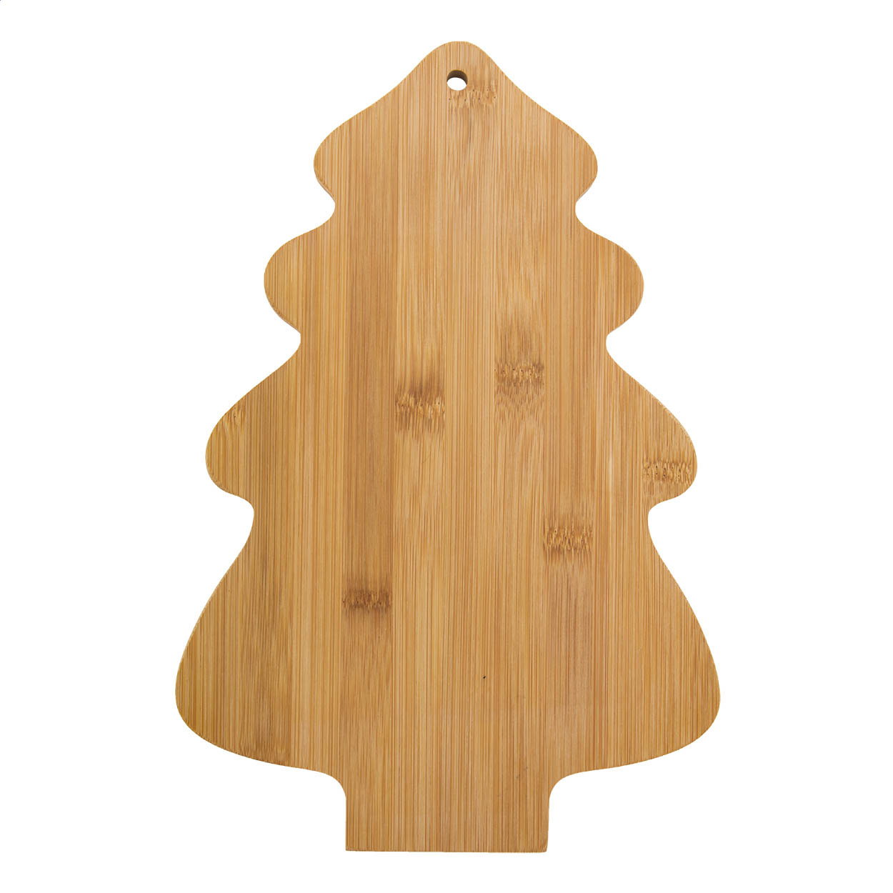 Planche à découper sapin de Noël Shiba personnalisée en bambou imprimé avec logo