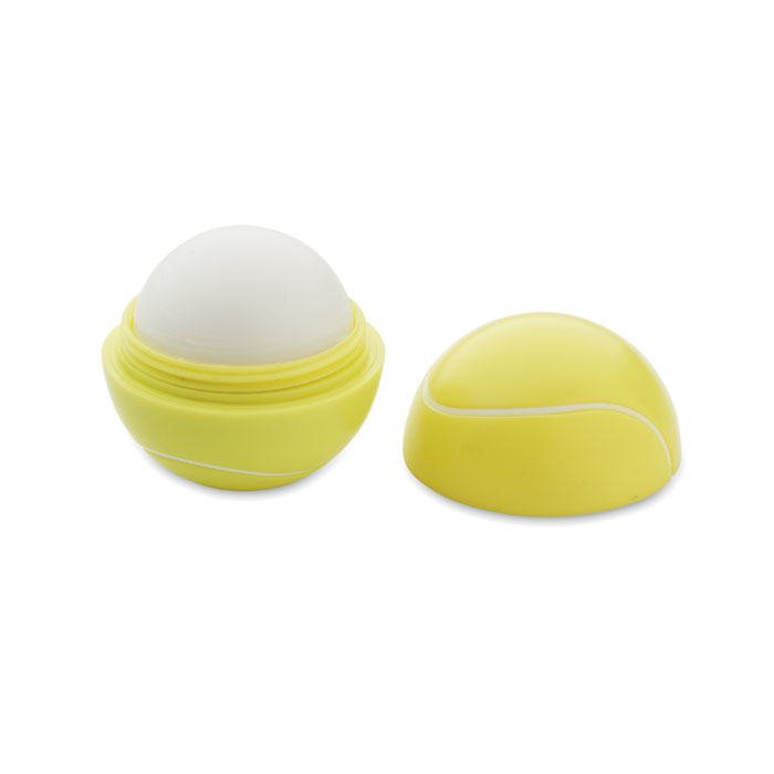 Baume à lèvres parfumé à la vanille en forme de balle de tennis avec SPF10 - Darnets - Zaprinta France