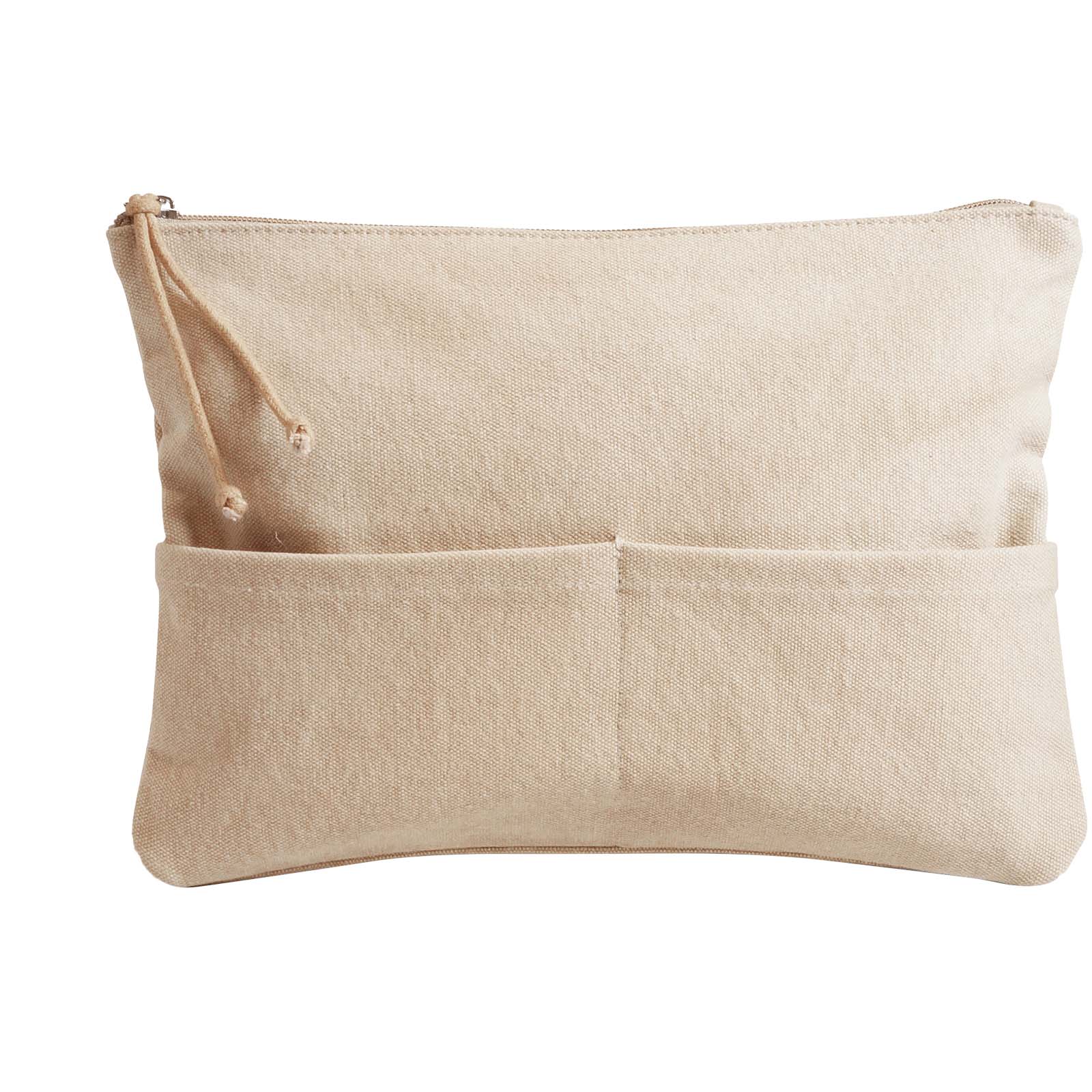 Pochette en Coton Bio Organique Élégance - Coye-la-Forêt imprimé avec logo