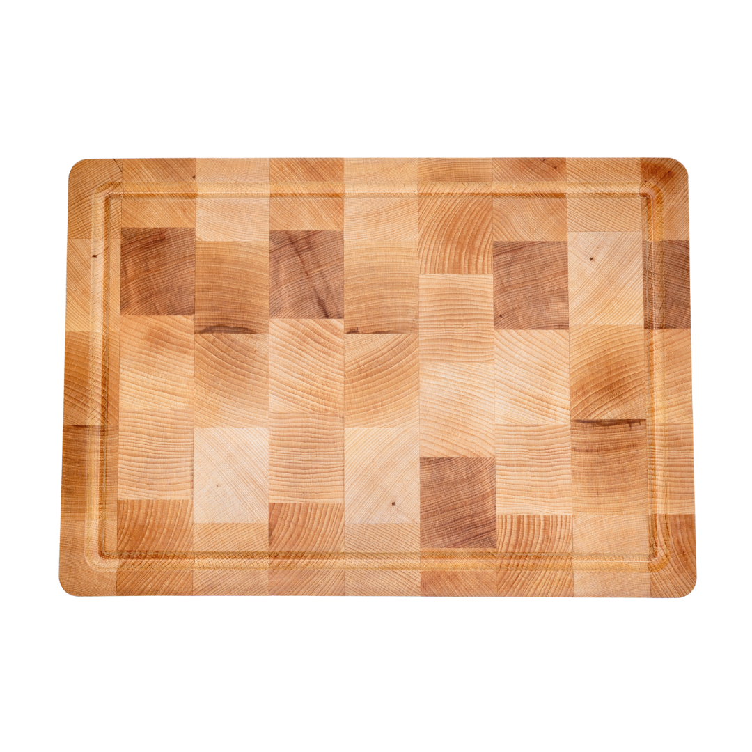 Bloc de Couper en Bois de Hêtre avec Poignées - Anthenay