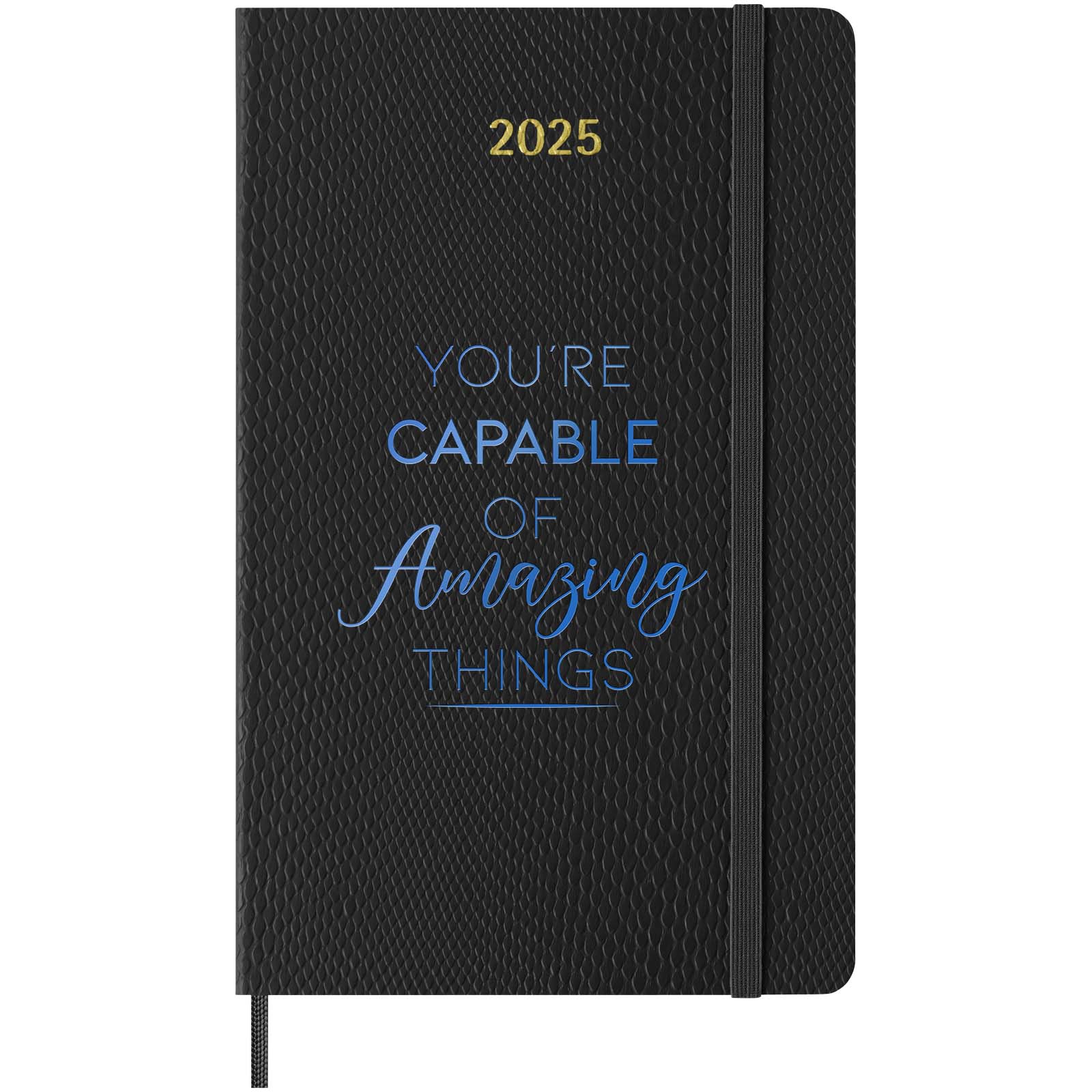 Agenda L hebdomadaire 12 mois Moleskine 100 % VEGEA® Boa à couverture souple