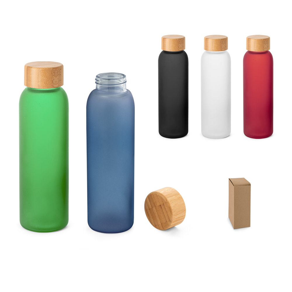 LILLARD VERRE. Bouteille en verre givré de 520 ml