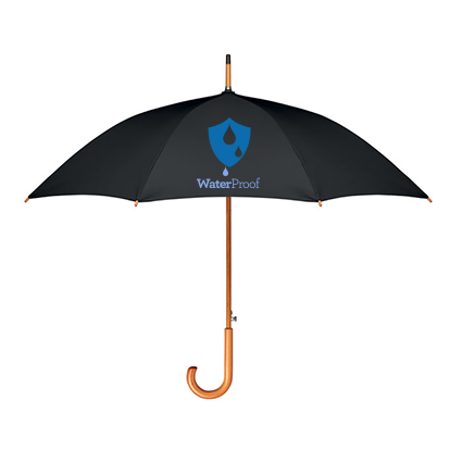 Parapluie canne personnalisé 107 cm écologique - Thaïs