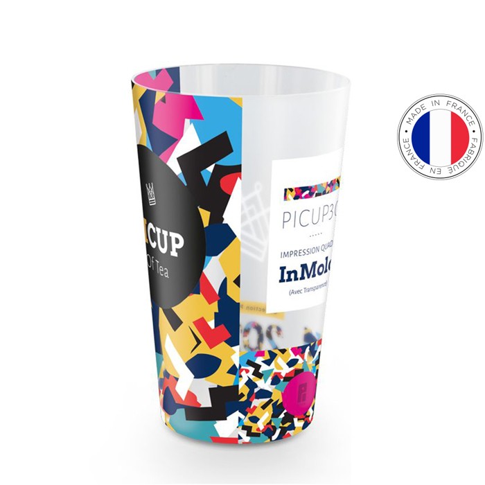 Gobelet plastique réutilisable personnalisé 30cl | Dès 2500 pièces - Philadelphie
