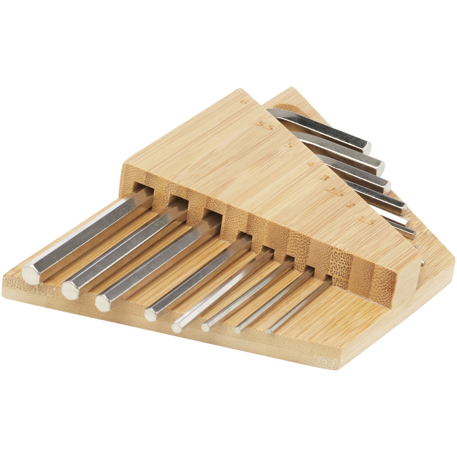 Ensemble d'outils de clé hexagonale en bambou Allen - Blaison-Gohier - Zaprinta France