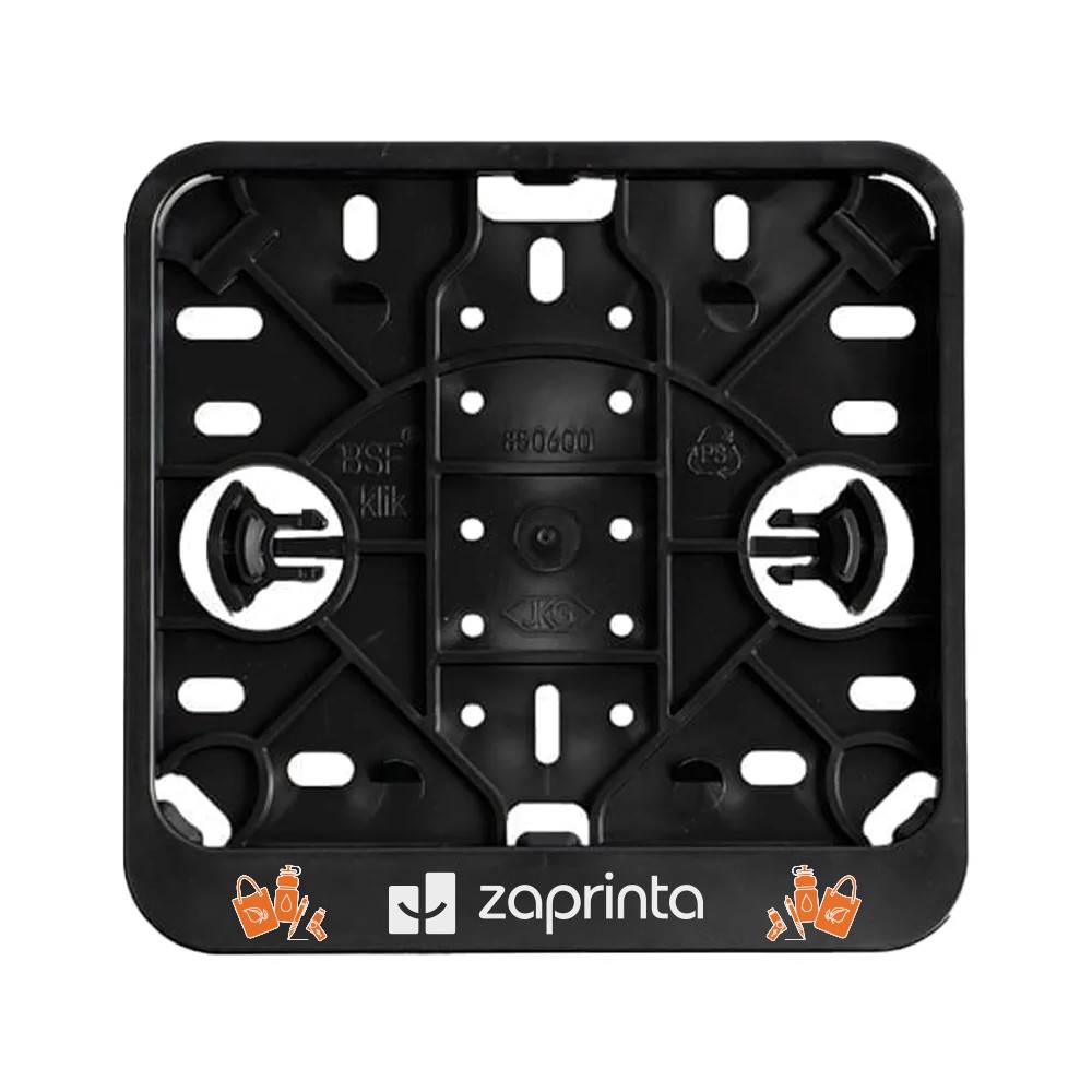 Support de plaque d'immatriculation carré - Appelle