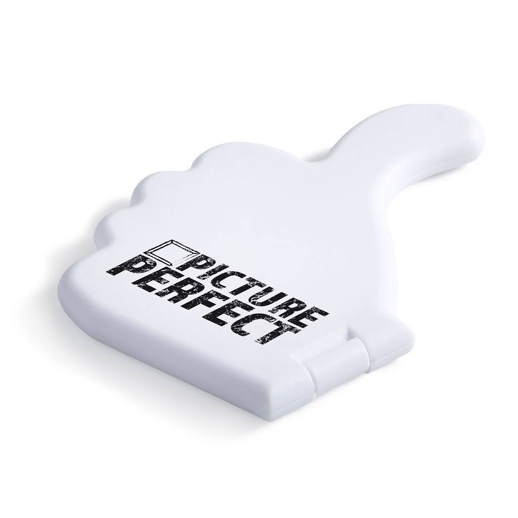 Carte personnalisable avec pouce levé contenant des bonbons menthe