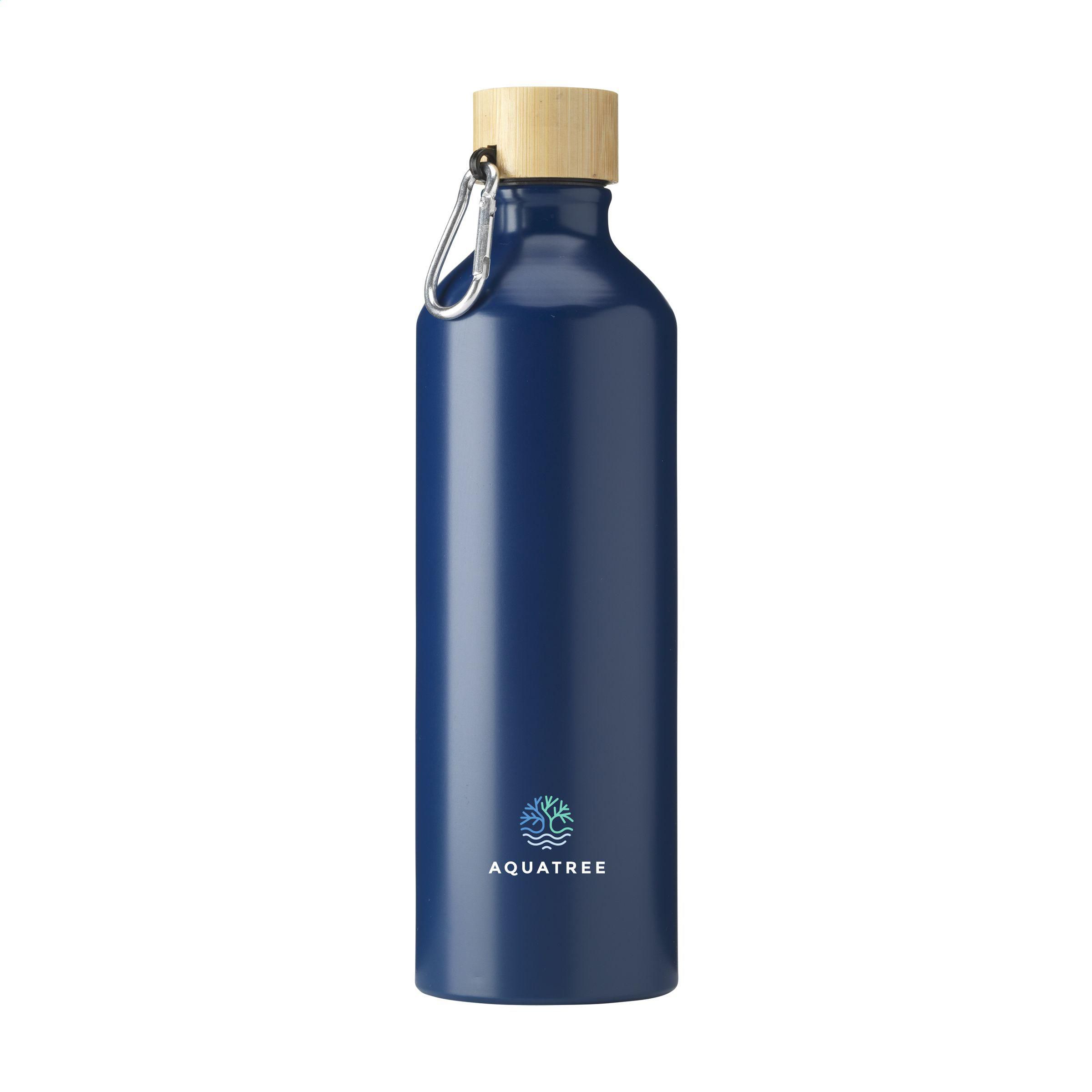Écologique Acier-Bambou 750 ml - Corcelles-lès-Cîteaux imprimé avec logo
