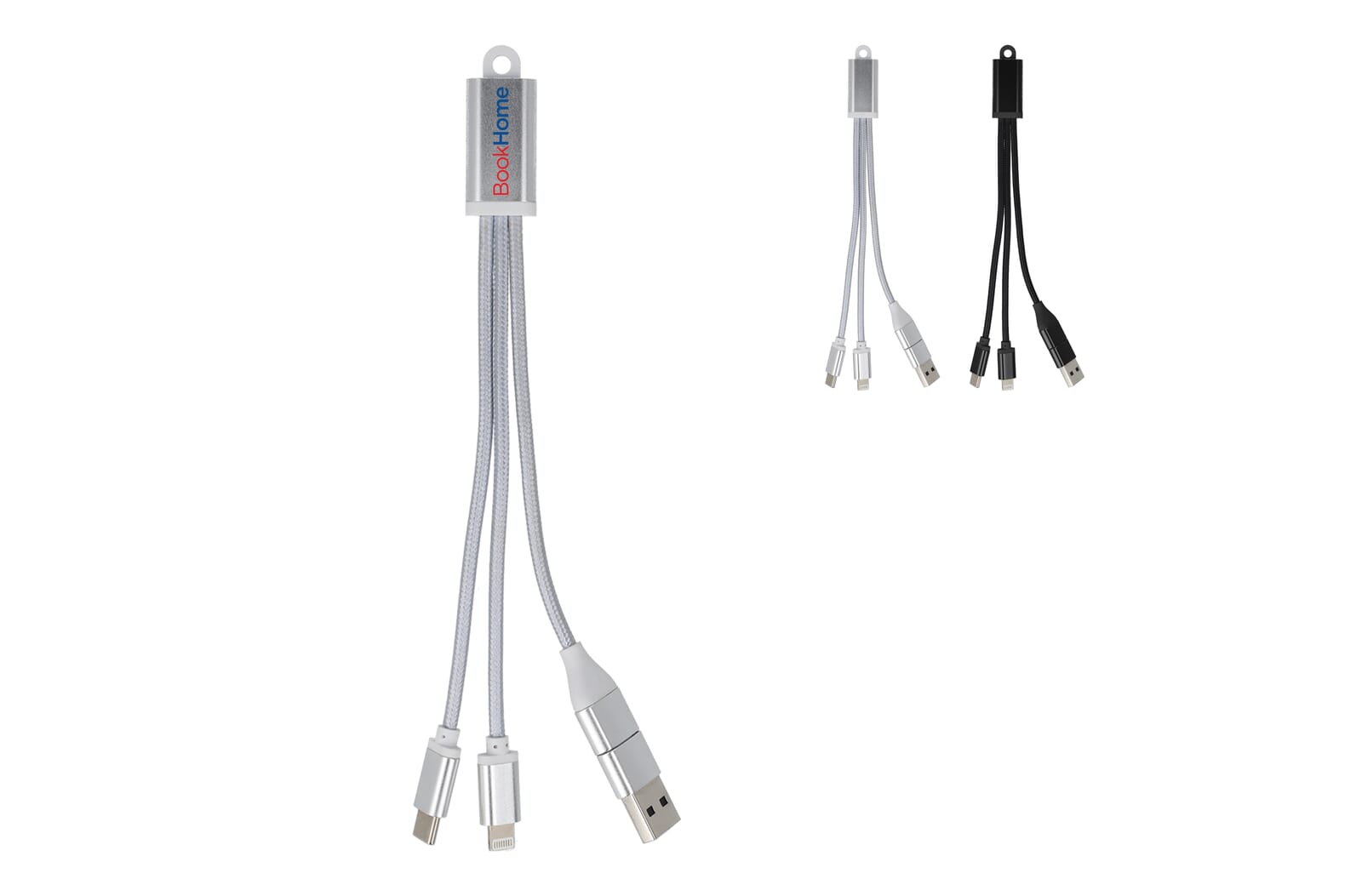 Câble de Charge Universel Aluminium 2-en-1 - Recy