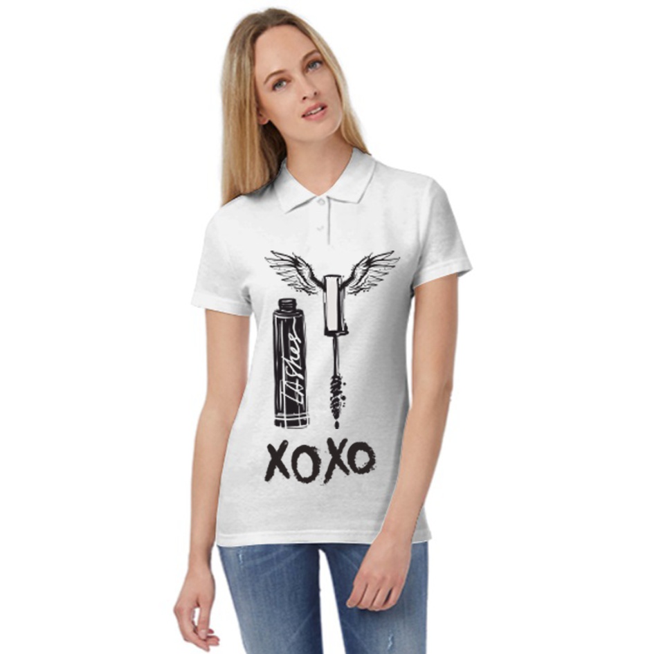 Polo pour femme à manches courtes en coton 180 g/m² - Jade