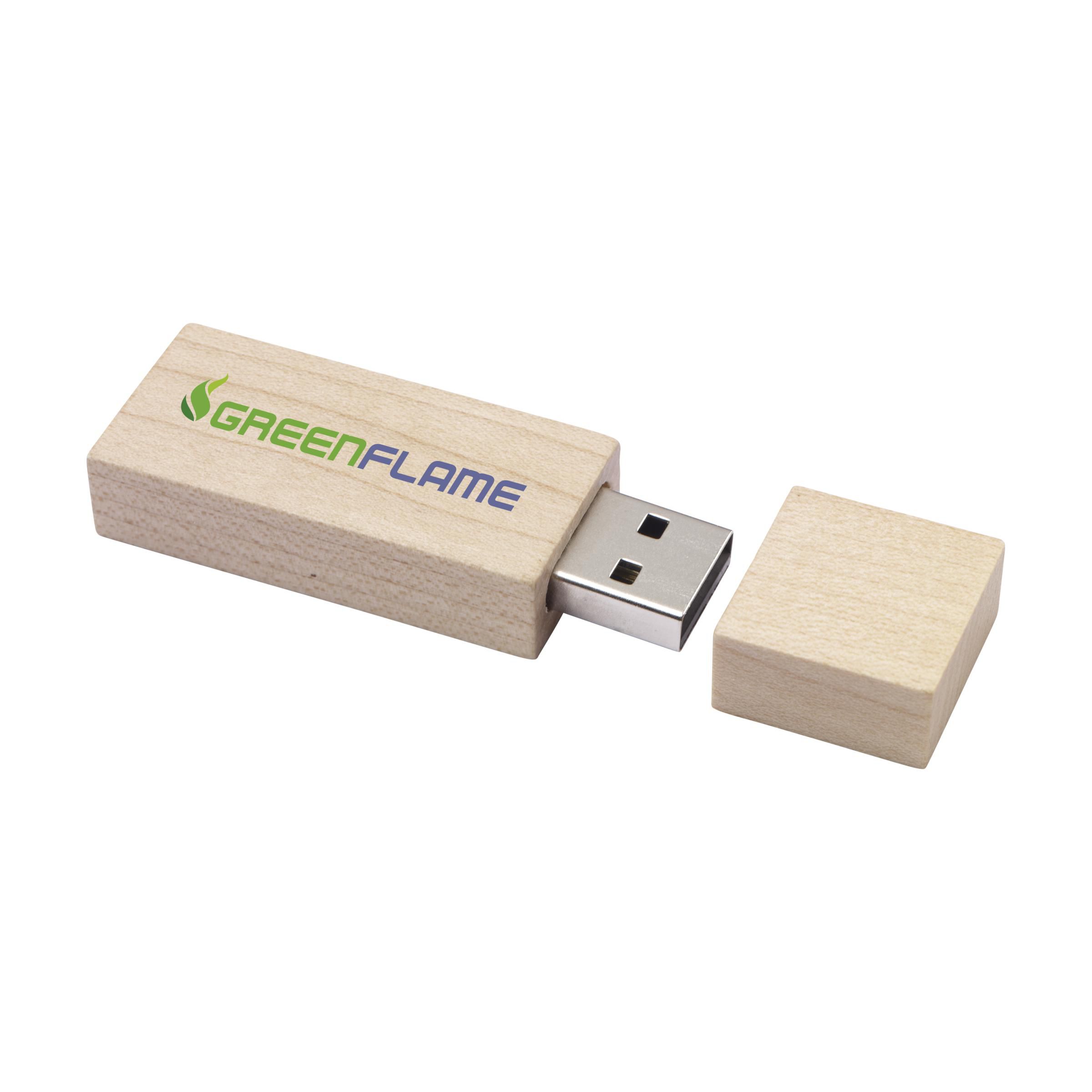 Clé USB en Bois - Châteauneuf-sur-Loire