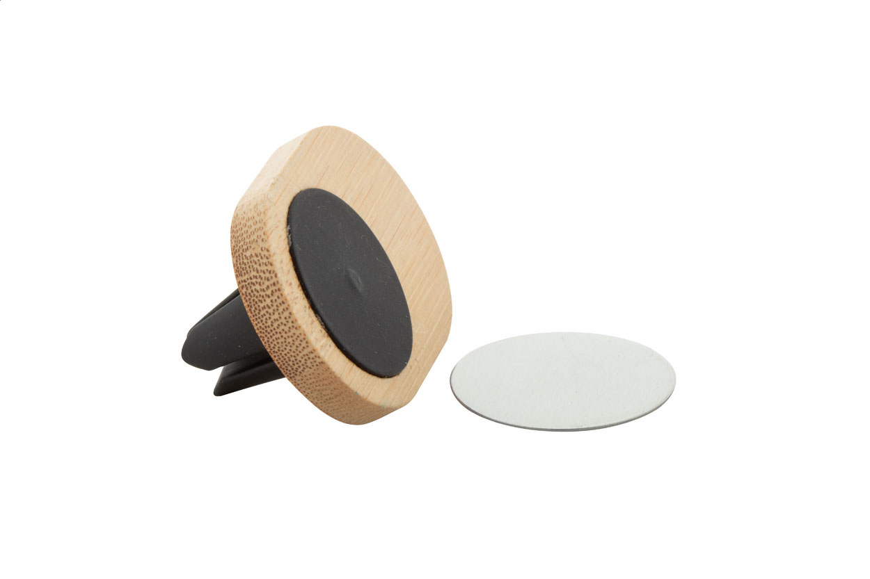 Support de téléphone en bambou Magnétiq - Gourdon bedrukken met logo
