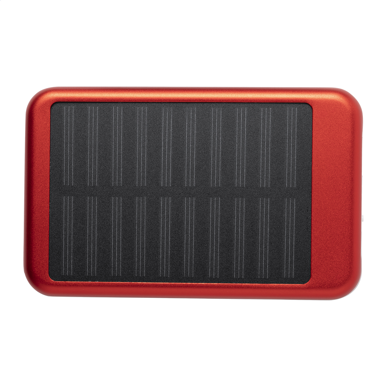 Batterie externe SunFour personnalisée solaire en aluminium, 4000 mAh