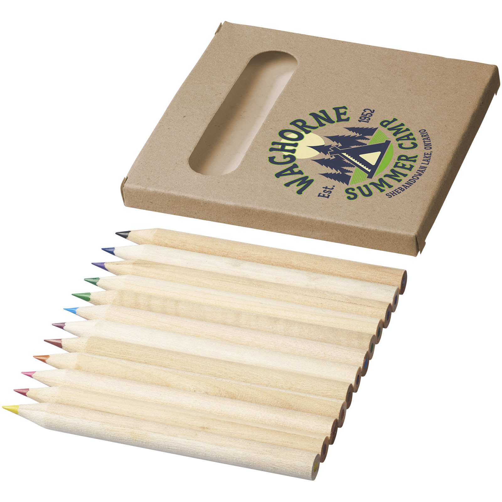 Artemaa ensemble de crayons de couleur 12 pièces