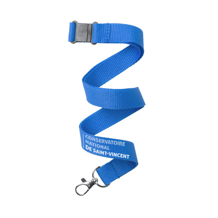Tour de cou personnalisé avec clip de sécurité - Milan